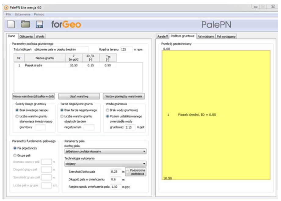 Nośność i sztywność boczna pala pojedynczego