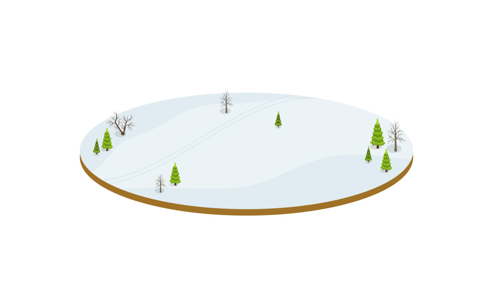 Posadowienie hali w warunkach zimowych