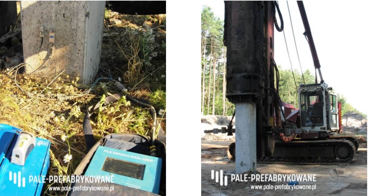 Wykorzystanie wyników badań dynamiczności nośności pali