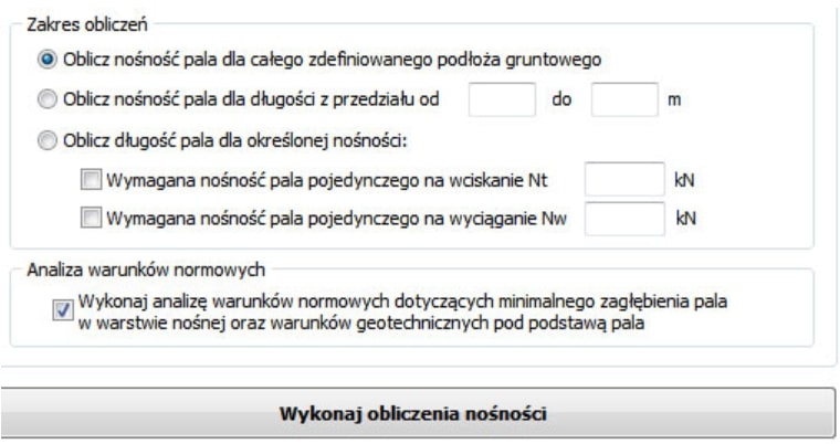 Nośność i sztywność boczna pala pojedynczego