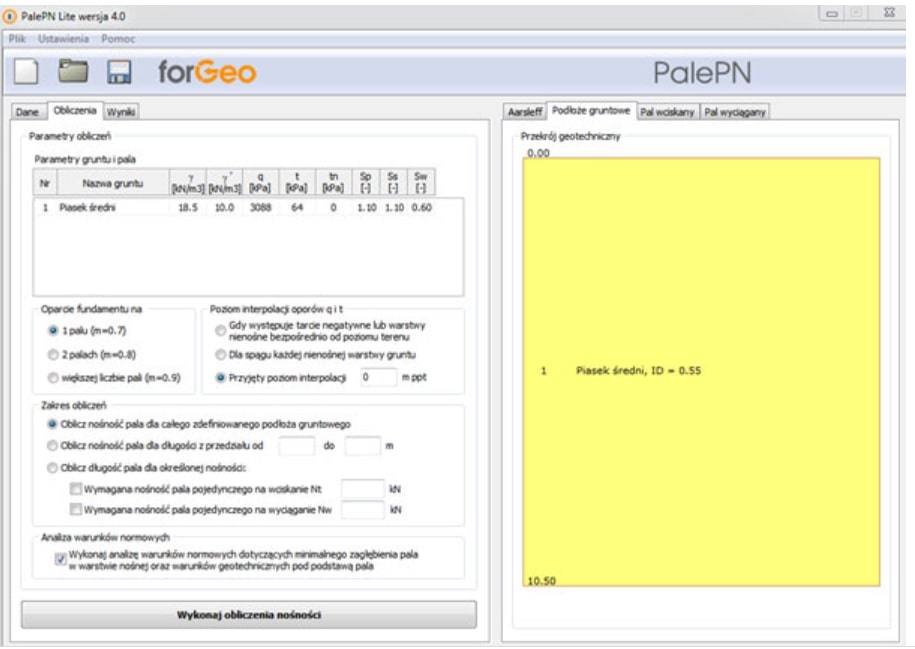 Nośność i sztywność boczna pala pojedynczego