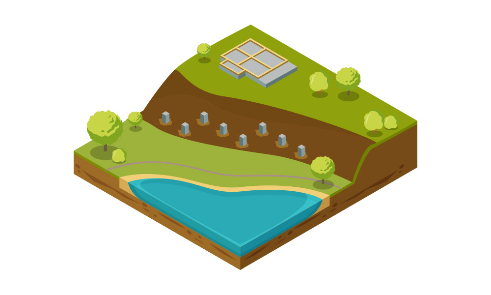 Zabezpieczenie skarpy