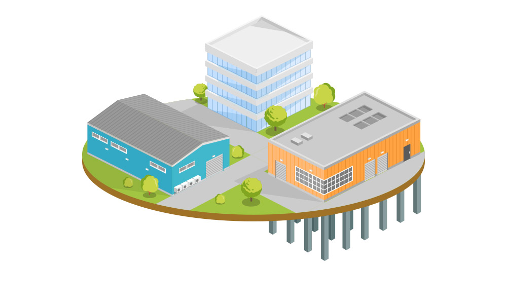 Posadowienie pod budowę hali