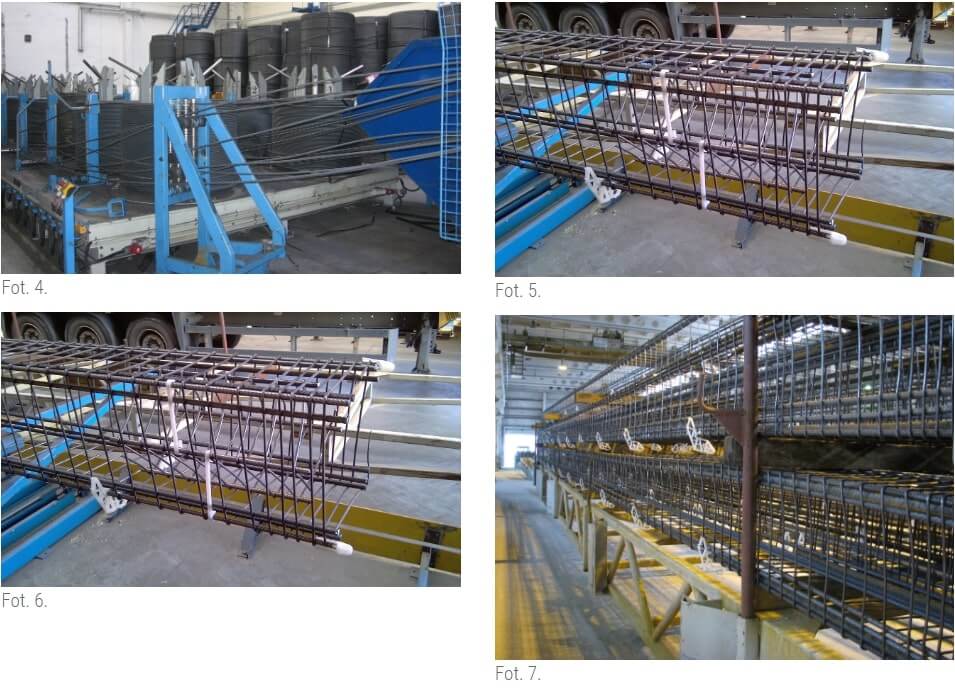 Technologia wytwarzania prefabrykatów palowych i wyposażenie wytwórni