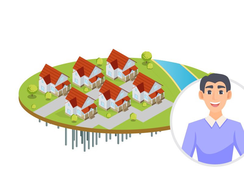 Osiedle domków jednorodzinnych