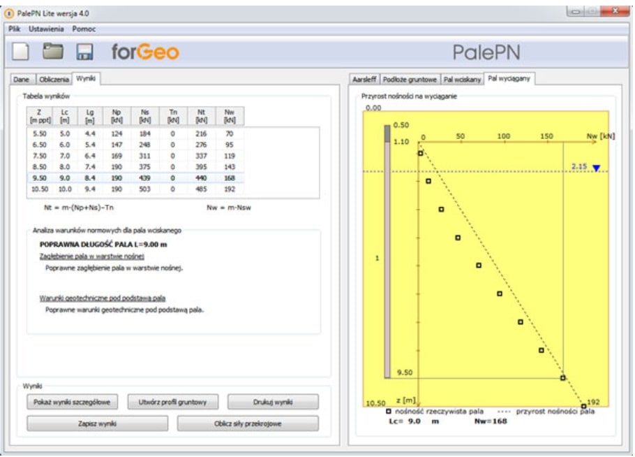 Nośność i sztywność boczna pala pojedynczego